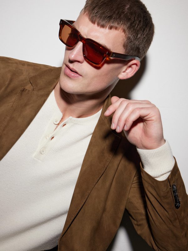 Molino 55 Rectangular-Frame Acetate Sunglasses - OU Molino 55 Rectangular-Frame Acetate Sunglasses - OU