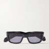Corniche Square-Frame Acetate Sunglasses