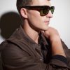 Molino 55 Rectangular-Frame Acetate Sunglasses - OU Molino 55 Rectangular-Frame Acetate Sunglasses - OU