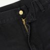 Single Knee Straight-Leg Cotton-Canvas Trousers - CU