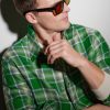 Molino 55 Rectangular-Frame Acetate Sunglasses - BK Molino 55 Rectangular-Frame Acetate Sunglasses - BK