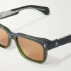 Molino 55 Rectangular-Frame Acetate Sunglasses - CU Molino 55 Rectangular-Frame Acetate Sunglasses - CU