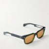 Molino 55 Rectangular-Frame Acetate Sunglasses - FR Molino 55 Rectangular-Frame Acetate Sunglasses - FR