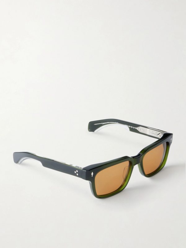 Molino 55 Rectangular-Frame Acetate Sunglasses - FR Molino 55 Rectangular-Frame Acetate Sunglasses - FR