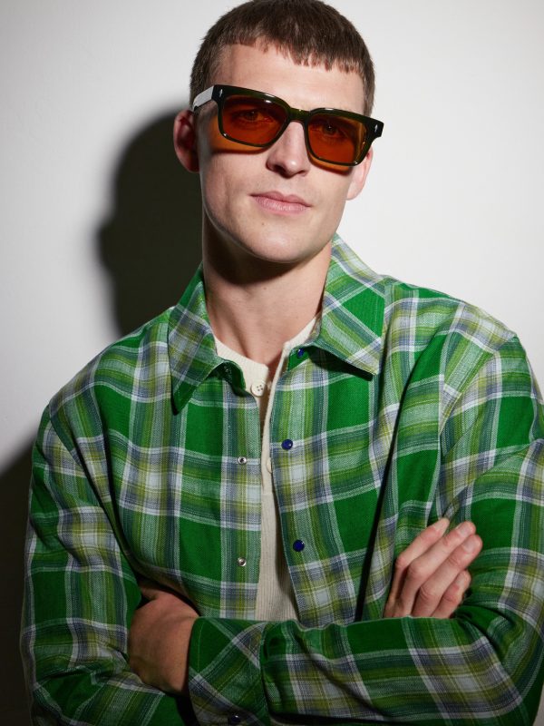 Molino 55 Rectangular-Frame Acetate Sunglasses - OU Molino 55 Rectangular-Frame Acetate Sunglasses - OU