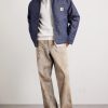 Detroit Logo-Appliquéd Padded Denim Jacket - OU Detroit Logo-Appliquéd Padded Denim Jacket - OU