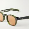 Zephirin Round-Frame Acetate Sunglasses - CU