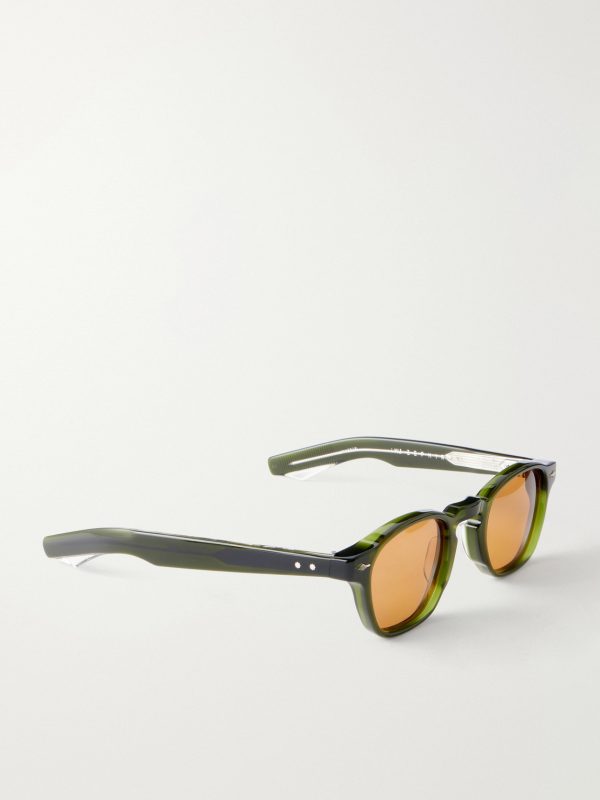 Zephirin Round-Frame Acetate Sunglasses - FR