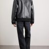 Shepton Plush-Trimmed Logo-Appliquéd Jacket - BK Shepton Plush-Trimmed Logo-Appliquéd Jacket - BK