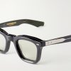 Leclair Square-Frame Acetate Glasses - CU