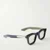 Leclair Square-Frame Acetate Glasses - FR