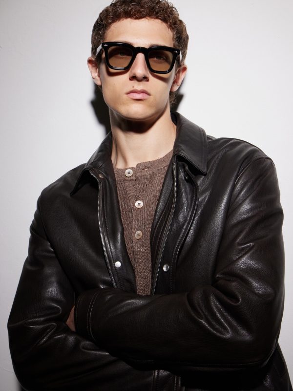 Leclair Square-Frame Acetate Glasses - OU