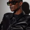 Walker Squared-Frame Acetate Sunglasses - BK