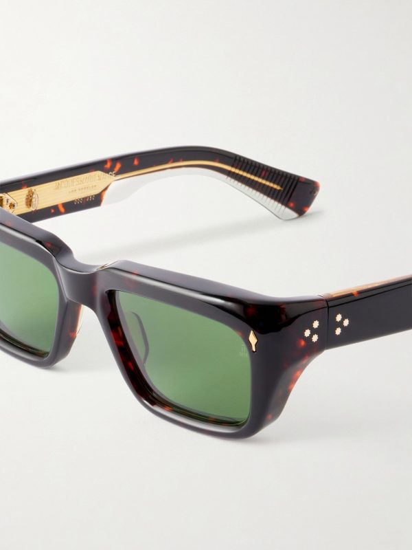 Walker Squared-Frame Acetate Sunglasses - CU
