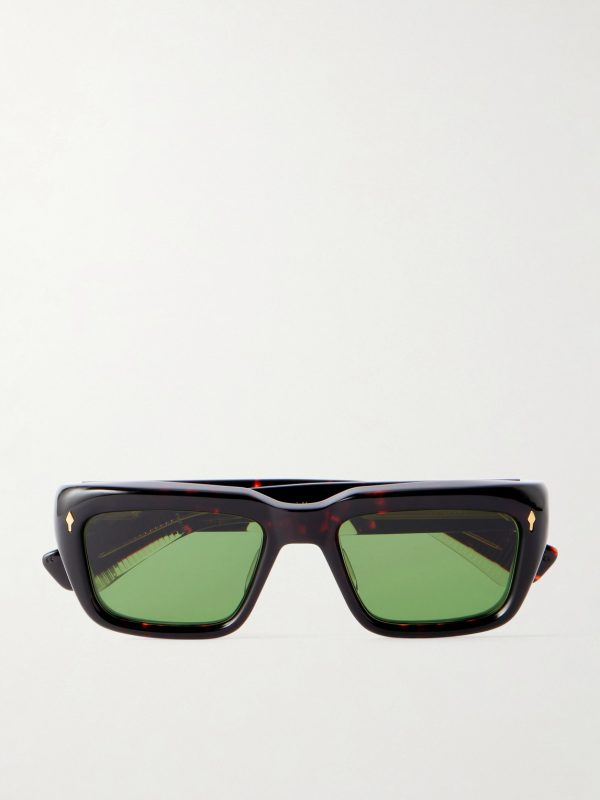 Walker Squared-Frame Acetate Sunglasses