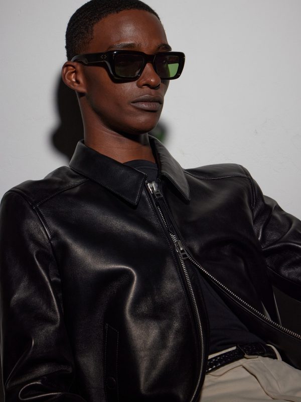 Walker Squared-Frame Acetate Sunglasses - OU