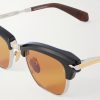 Sartre D-Frame Acetate and Silver-Tone Sunglasses - CU