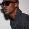Leonard Aviator-Style Acetate Sunglasses - BK Leonard Aviator-Style Acetate Sunglasses - BK