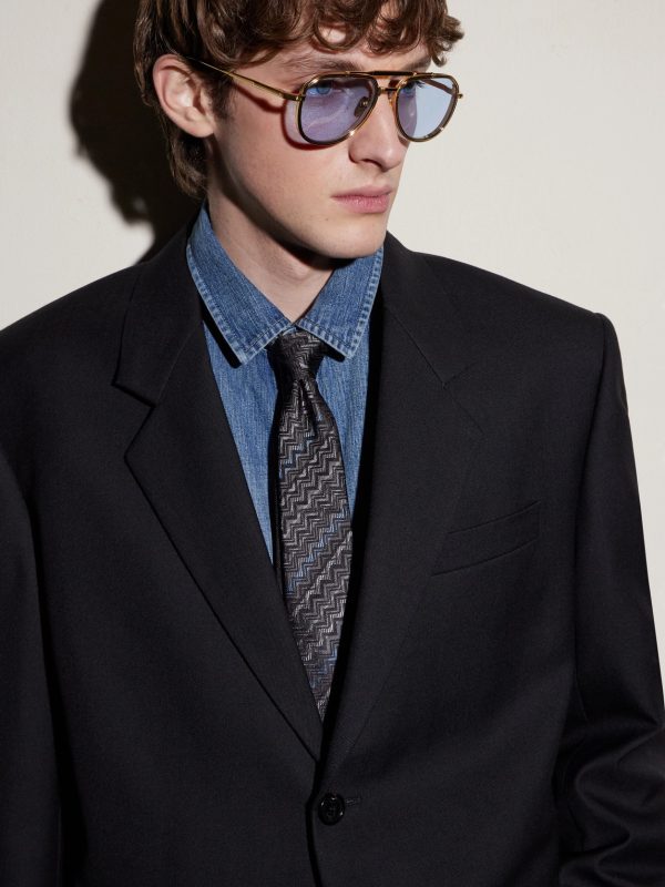 Commander Aviator-Style Gold-Tone Sunglasses - BK Commander Aviator-Style Gold-Tone Sunglasses - BK