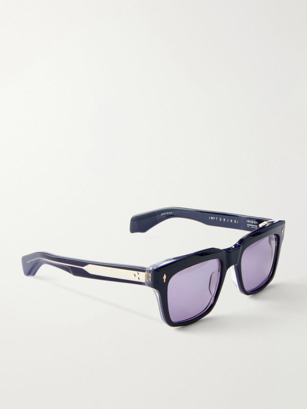 Torino Square-Frame Acetate Sunglasses - FR