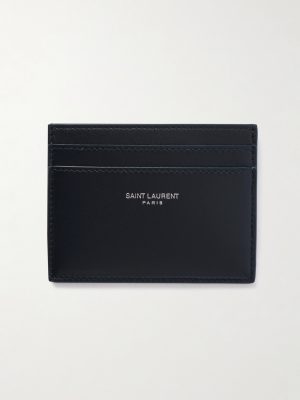 Logo-Print Leather Cardholder
