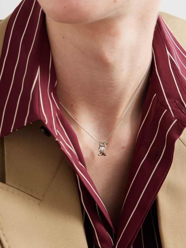 Silver-Tone Chain Necklace - FR Silver-Tone Chain Necklace - FR