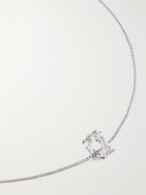 Silver-Tone Chain Necklace