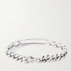 Silver-Tone Chain Bracelet - BK Silver-Tone Chain Bracelet - BK