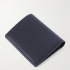 Logo-Print Leather Bifold Wallet - BK