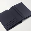 Logo-Print Leather Bifold Wallet - E1