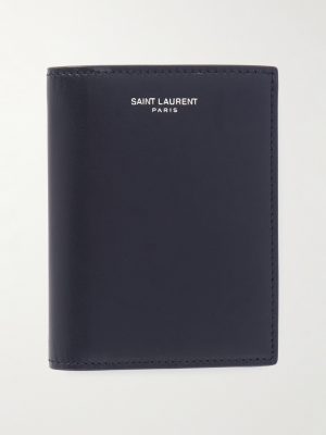 Logo-Print Leather Bifold Wallet Logo-Print Leather Bifold Wallet