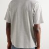 Cotton-Blend Piqué T-Shirt - BK Cotton-Blend Piqué T-Shirt - BK