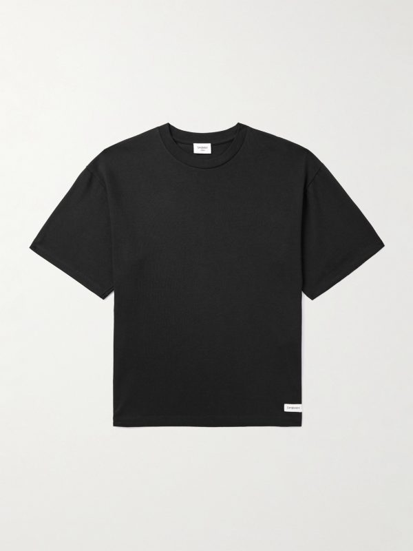 Logo-Appliquéd Cotton and Modal-Blend Jersey T-Shirt Logo-Appliquéd Cotton and Modal-Blend Jersey T-Shirt