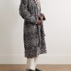 Striped Cotton-Terry Jacquard Hooded Robe - OU Striped Cotton-Terry Jacquard Hooded Robe - OU