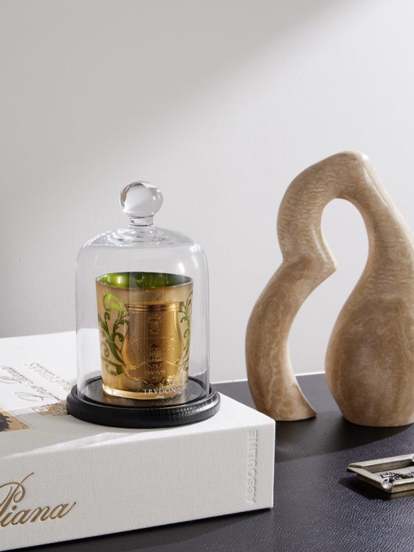 Glass Candle Cloche - OU Glass Candle Cloche - OU