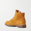 Brigadier Folk Suede Lace-Up Boots - BK Brigadier Folk Suede Lace-Up Boots - BK
