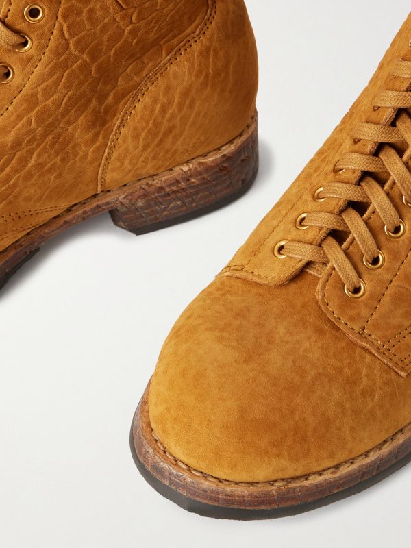 Brigadier Folk Suede Lace-Up Boots - CU Brigadier Folk Suede Lace-Up Boots - CU