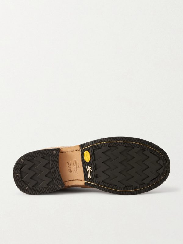 Brigadier Folk Suede Lace-Up Boots - E1