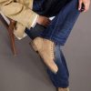 Brigadier Folk Suede Lace-Up Boots - OU