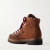Whymper Folk Distressed Leather Lace-Up Boots - BK Whymper Folk Distressed Leather Lace-Up Boots - BK