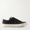 Nolan Suede-Trimmed Canvas Sneakers Nolan Suede-Trimmed Canvas Sneakers