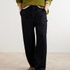 FKT Runner Leather and Suede-Trimmed Canvas Sneakers - OU