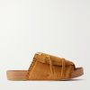 Christo Shaman Folk Suede Slides Christo Shaman Folk Suede Slides