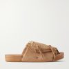 Christo Shaman Folk Suede Slides