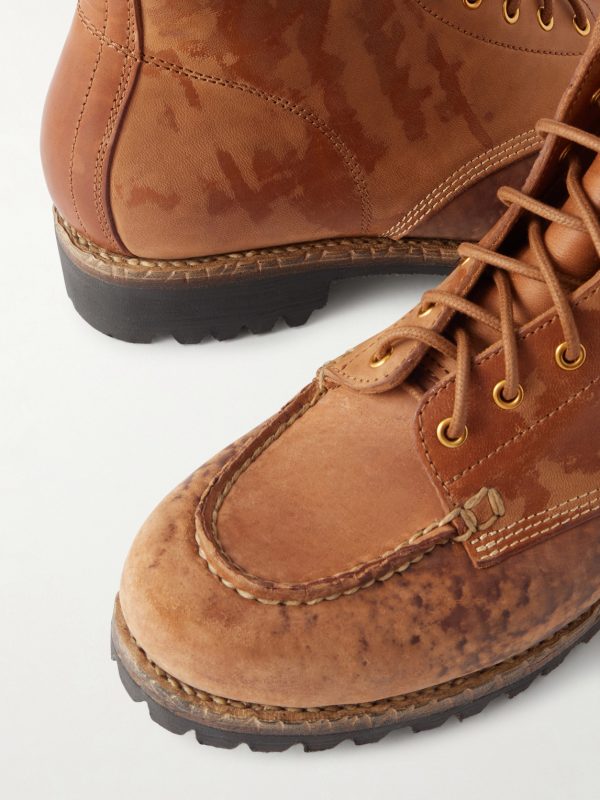 Hi-Folk Scout Moc Distressed Leather Boots - CU Hi-Folk Scout Moc Distressed Leather Boots - CU