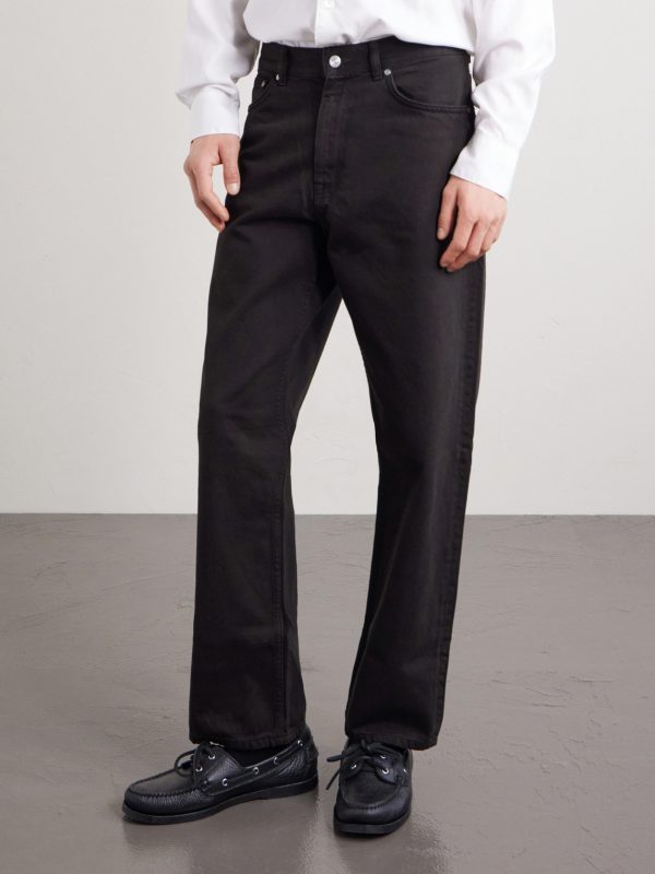 Otis 1874 Straight-Leg Organic Cotton-Gabardine Trousers - FR Otis 1874 Straight-Leg Organic Cotton-Gabardine Trousers - FR