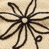 Mika Flower 6620 Embroidered Recycled Knitted Cardigan - CU