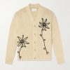 Mika Flower 6620 Embroidered Recycled Knitted Cardigan