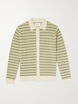 Jackie 60038 Striped Organic Cotton Polo Shirt Jackie 60038 Striped Organic Cotton Polo Shirt