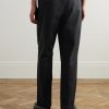 Paw 1089 Straight-Leg Cotton-Blend Twill Trousers - BK Paw 1089 Straight-Leg Cotton-Blend Twill Trousers - BK